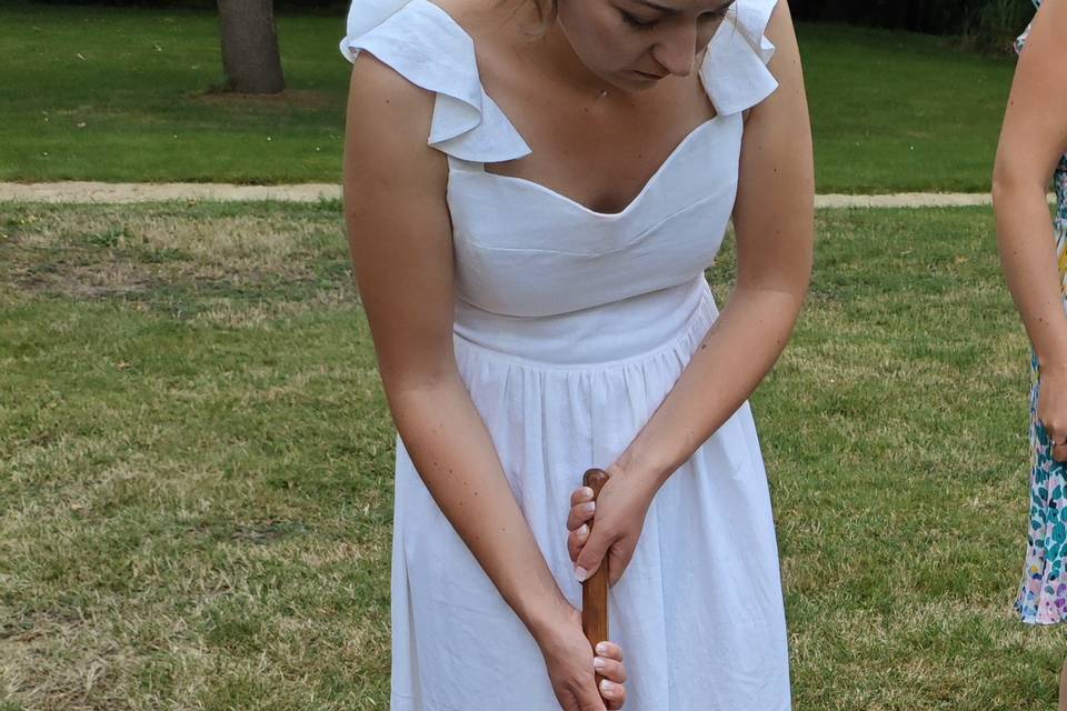La robe Anne-Sophie