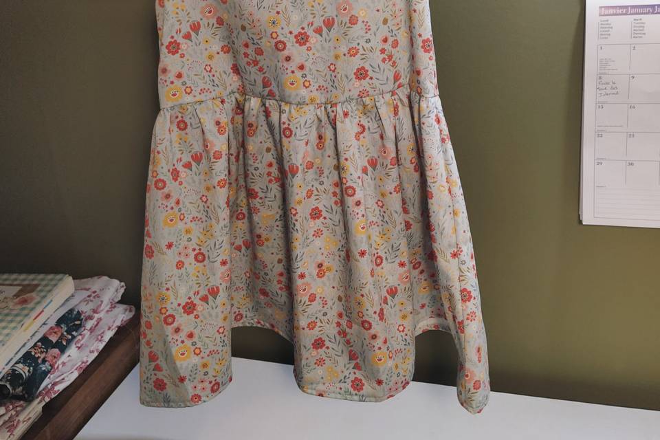 Robe Rose 3 ans