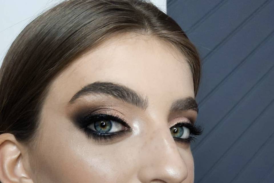 Maquillage smokey