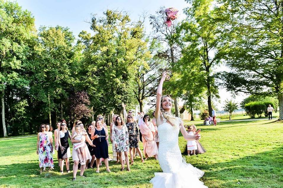 Lancer de bouquet