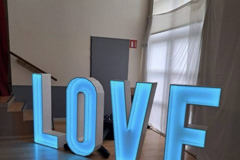 Love géant led