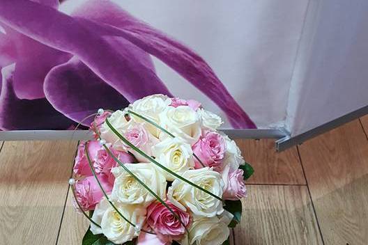 Bouquet de mariée rond