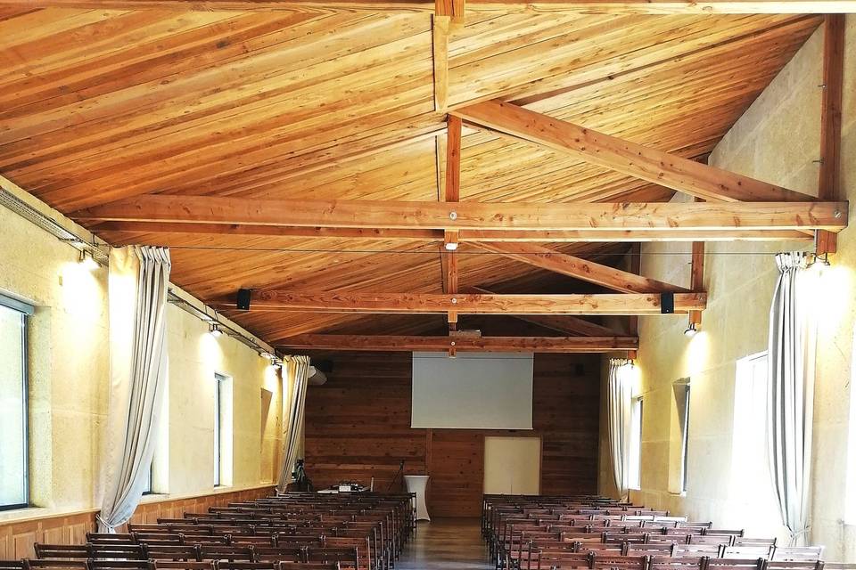 Salle installée
