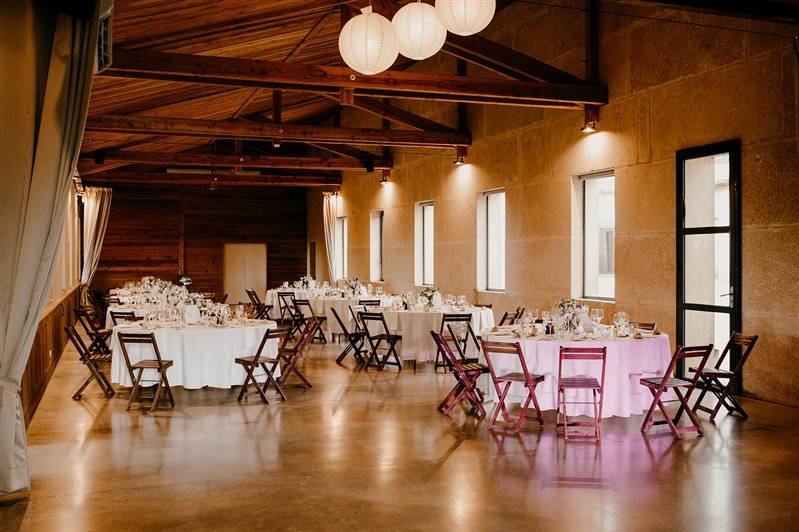 Salle décorée