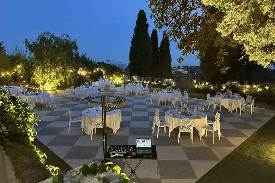 La terrasse de nuit