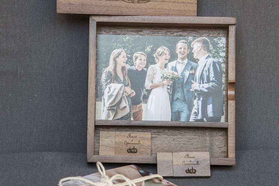 Box photo mariage