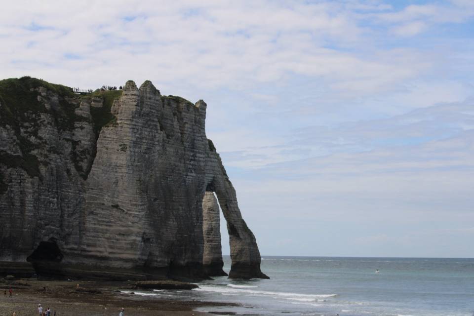 Sur la plage