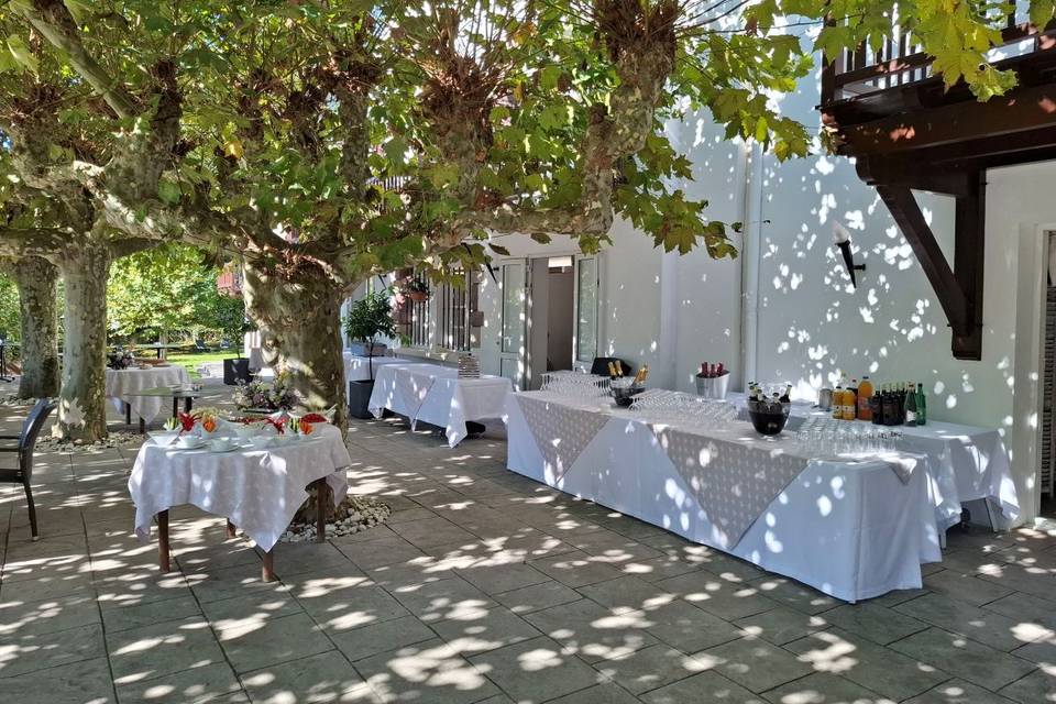 Buffet en Terrasse