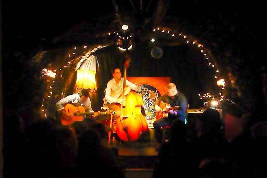 Concert devant les invités