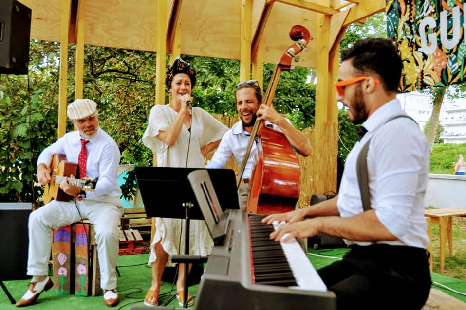 Quartet avec chanteuse