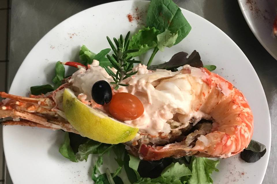 1/2 langouste belle-vue