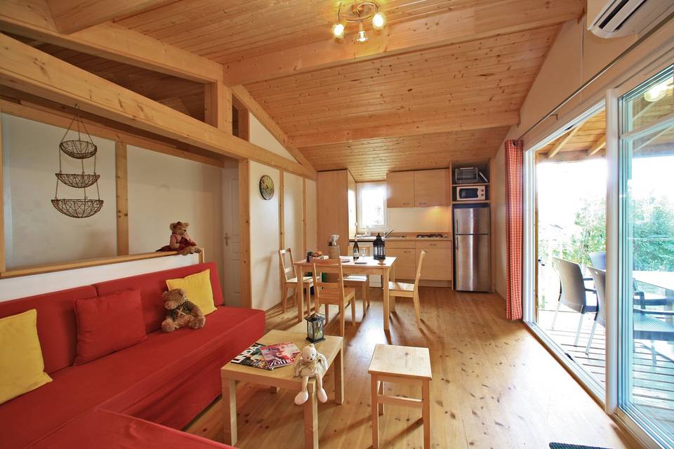 Intérieur chalet