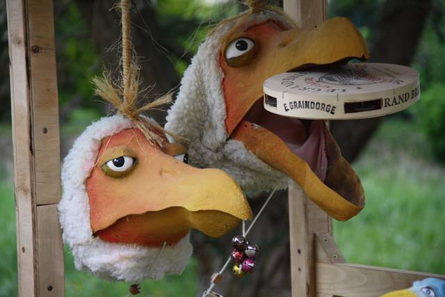 Zoom sur marionnettes