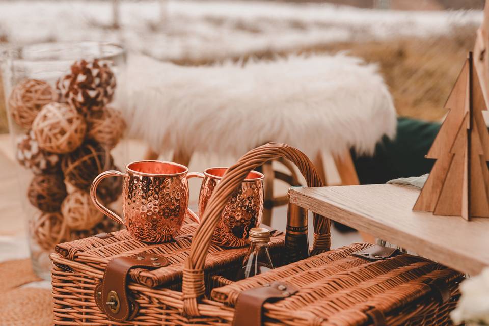 Mariage Hiver sous la neige
