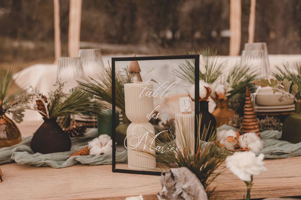 Mariage Hiver sous la neige