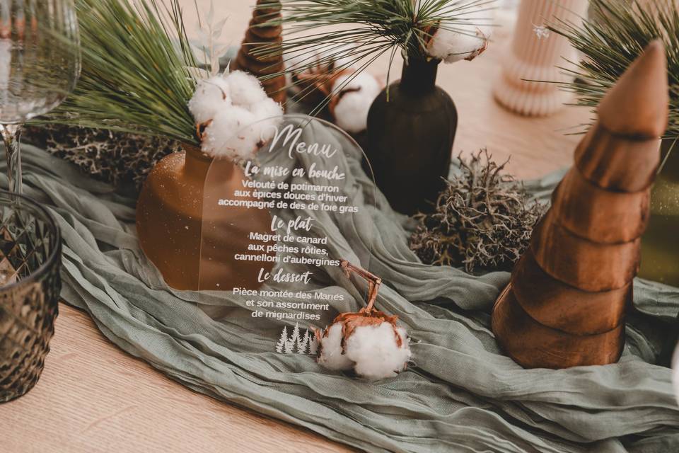 Mariage Hiver sous la neige