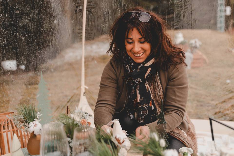 Mariage Hiver sous la neige