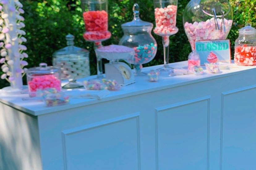 Candy bar espace garden