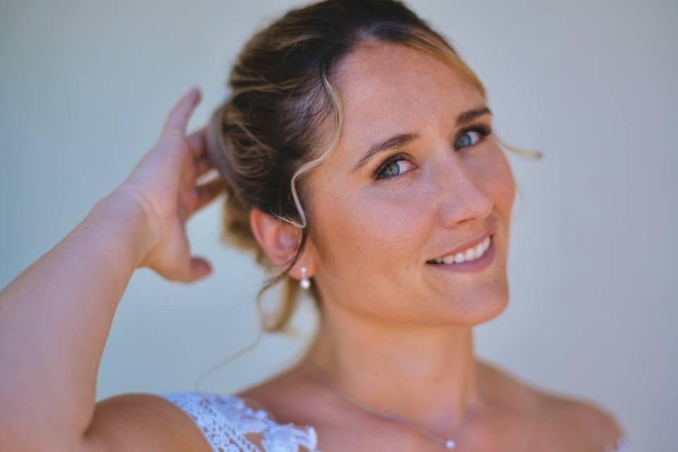 La coiffure de la mariée