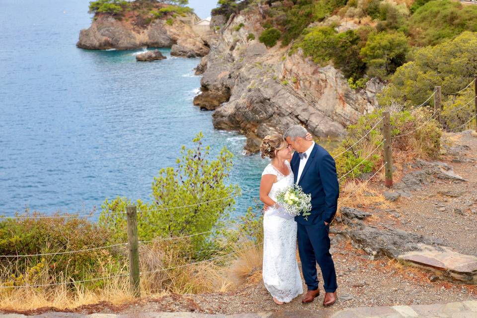 Photos  couple bord de mer