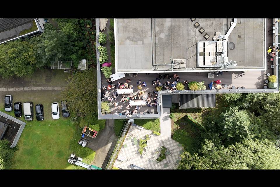 Drone shot