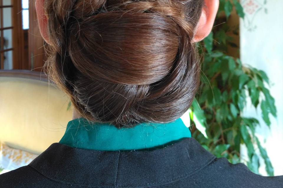 Chignon de mariée