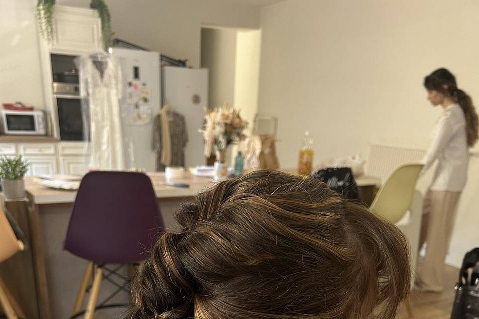 Chignon invité