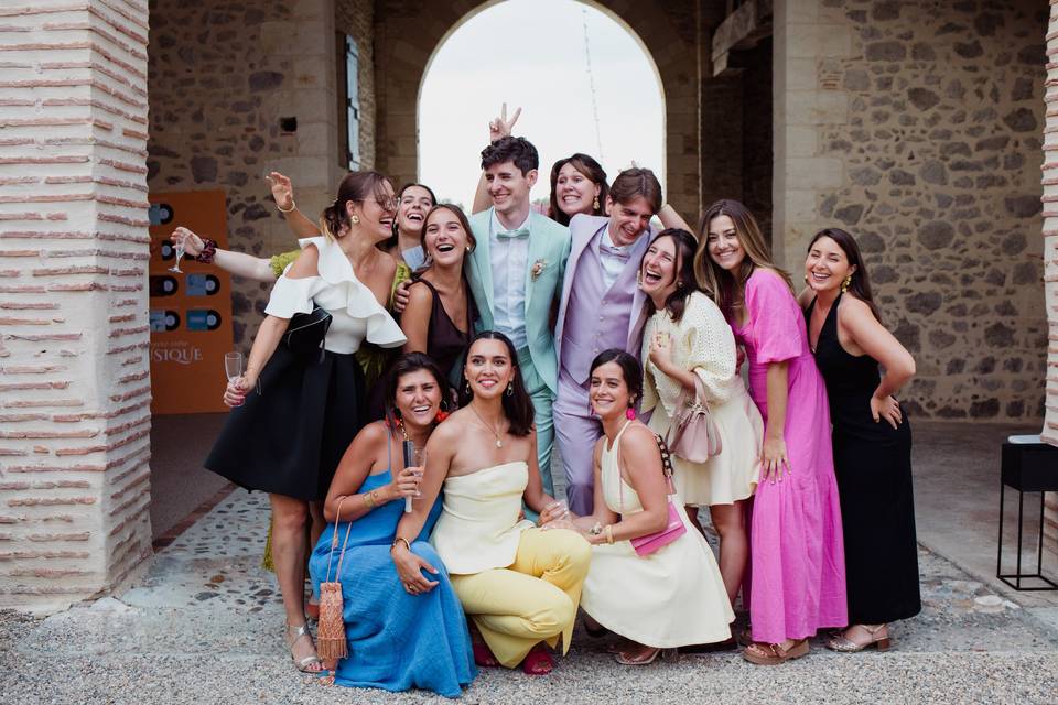 Photos de groupes mariage