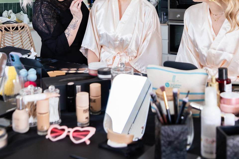 Mise en beauté
