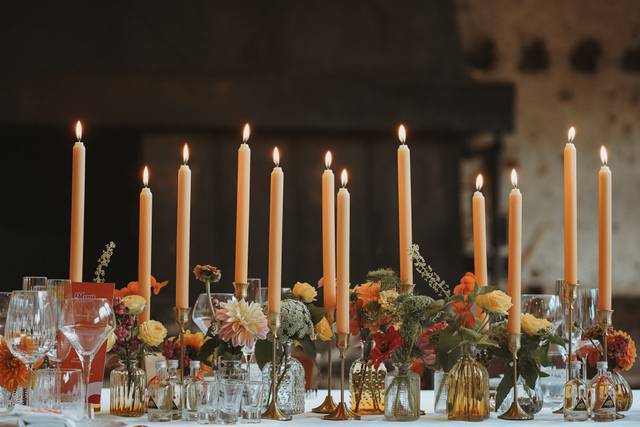 Location de vases et bougeoirs