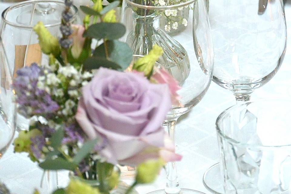 Location de vases en verre