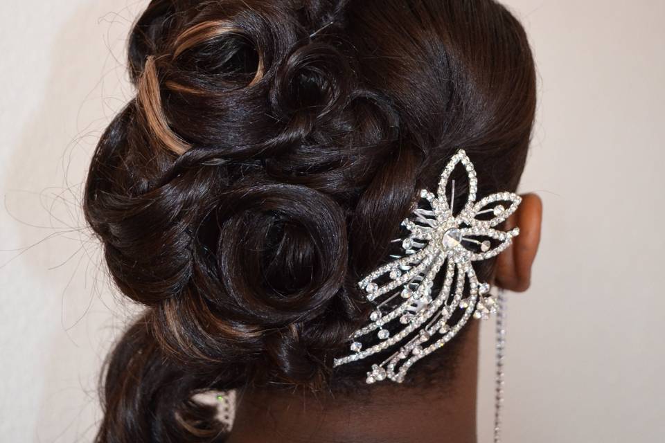 Chignon mariée