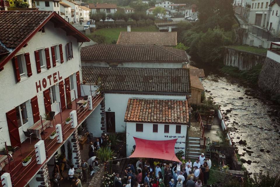 Vue de haut
