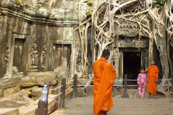 Angkor Ta Prohm, Cambodge