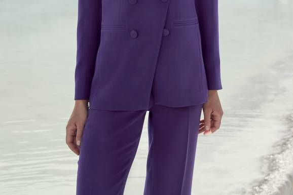 Tailleur violet