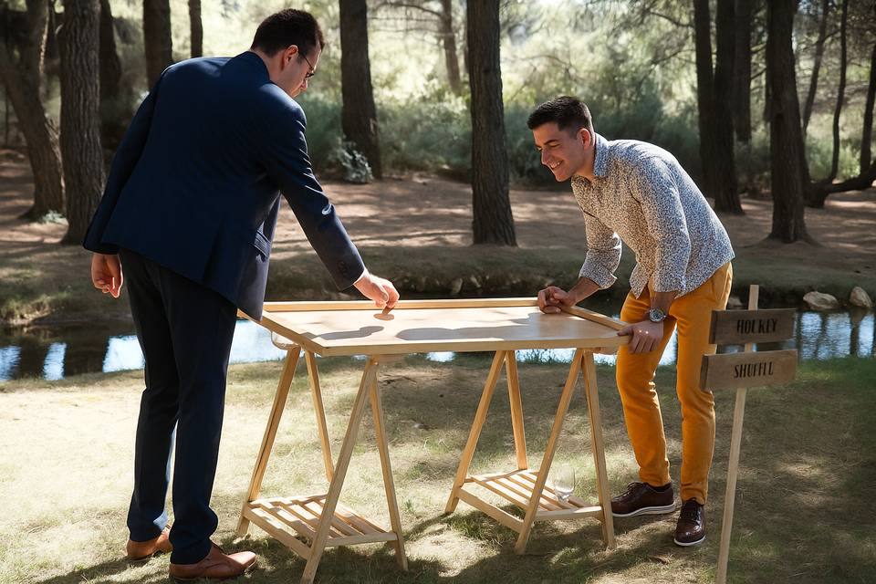 Jeux en bois géant mariage