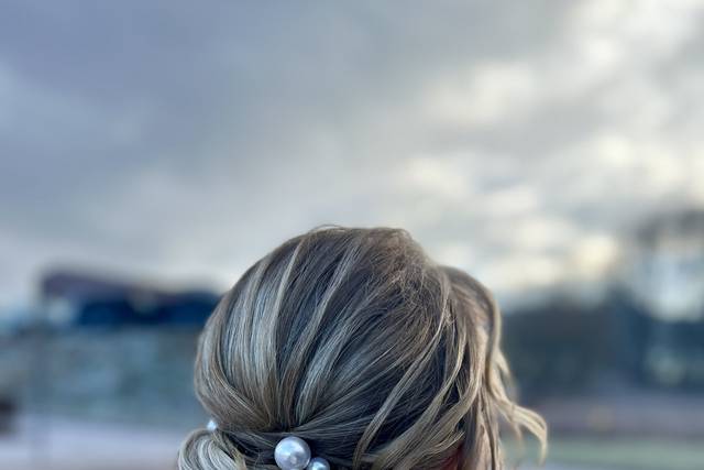 Chignon romantique