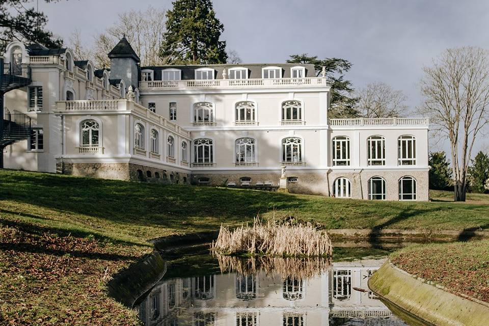 Extérieur avec l'étang