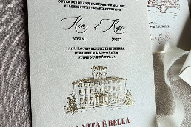 Mariage Kim & Ross