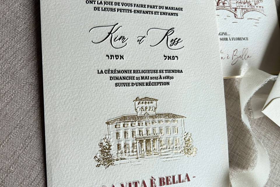Mariage Kim & Ross