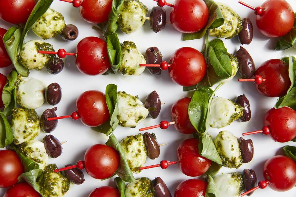 Mini brochettes en apéritif