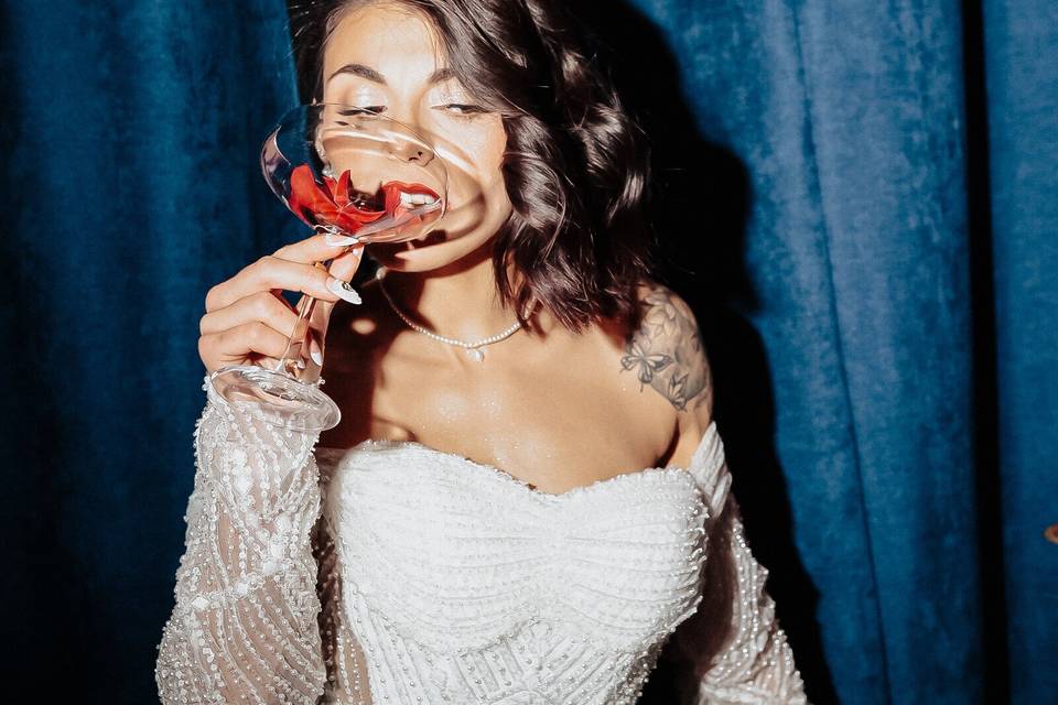 Préparation de la mariée