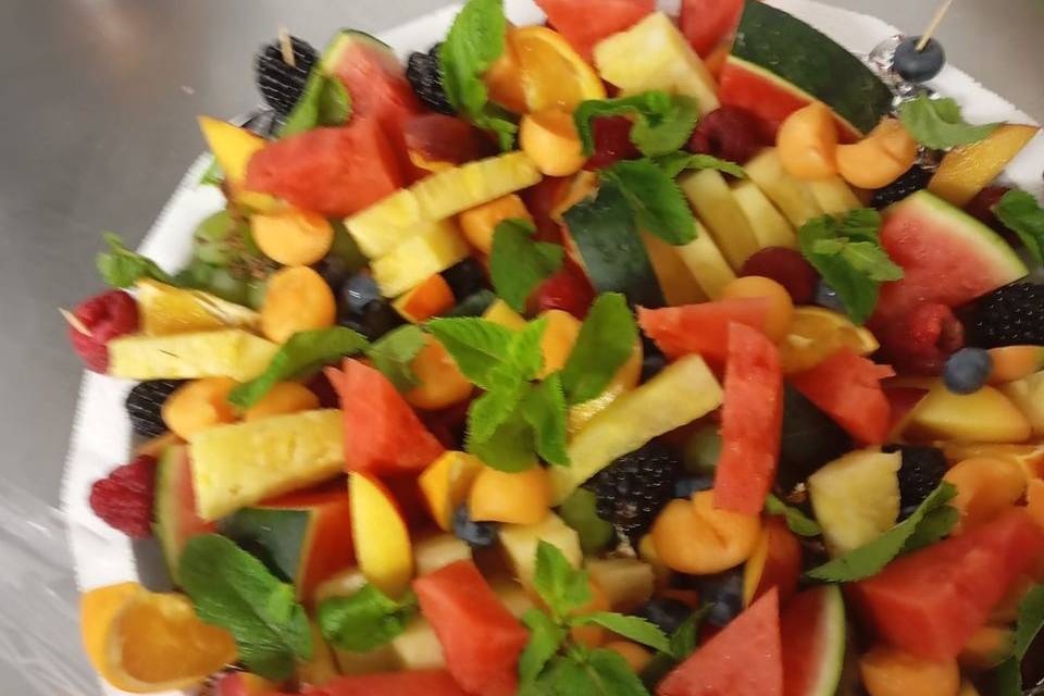 Plateau de fruits frais