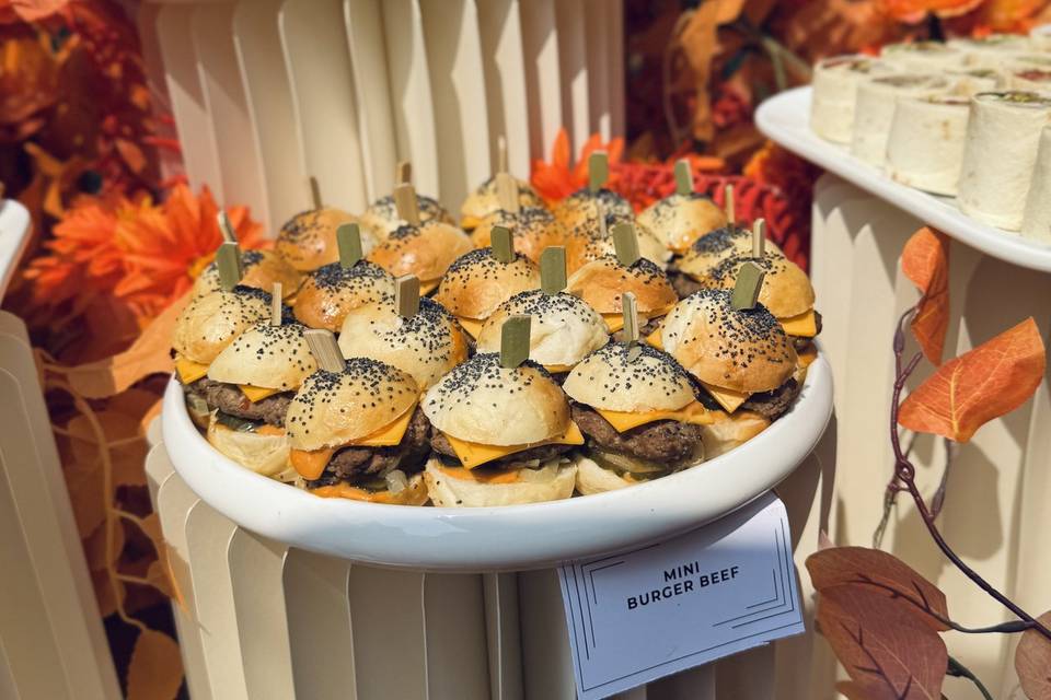 Mini burgers