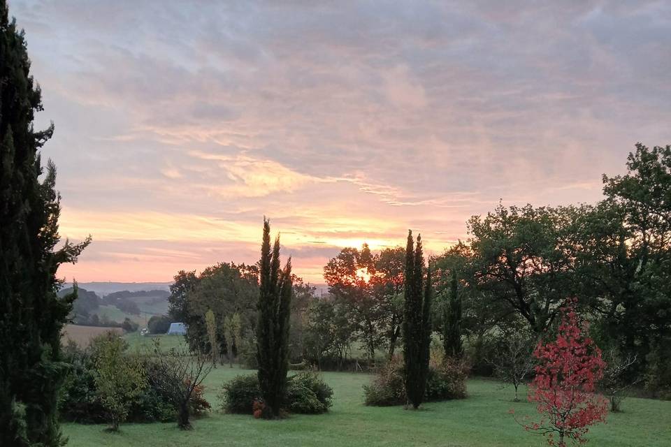 Sunset prairie