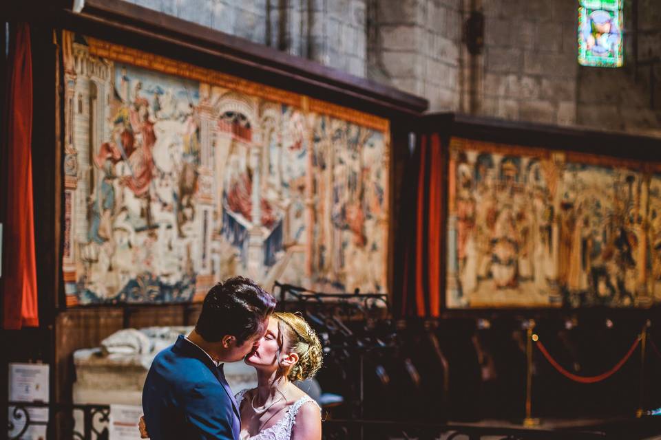 Photo de couple église