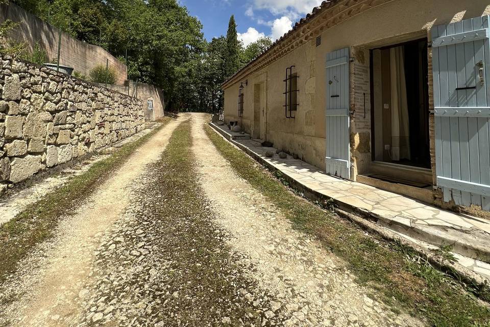 Entrée chambres