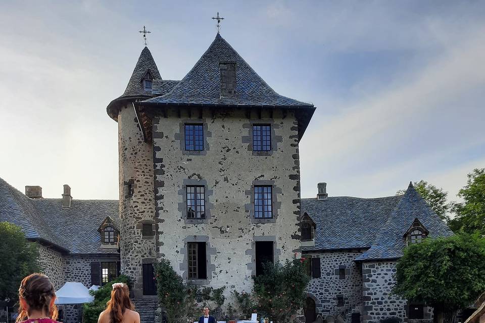 Un château, un mariage