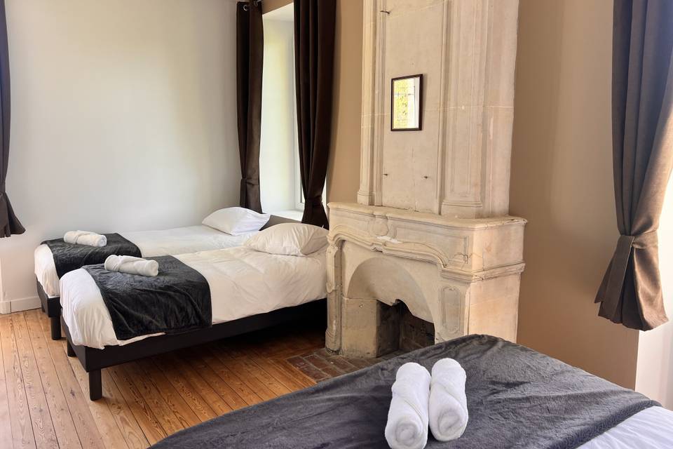 Chambre familiale manoir