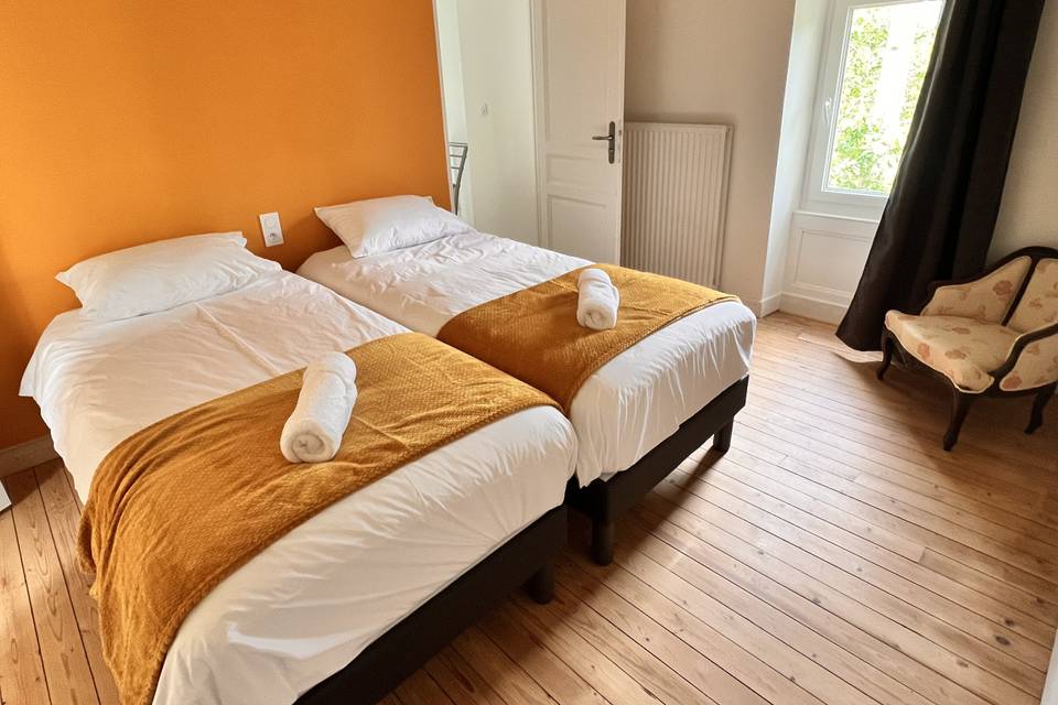 Chambre 2 pers manoir